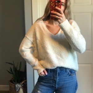 Fuzzy free people sweater